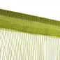 Cortinas de fios 2 pcs 140x250 cm verde