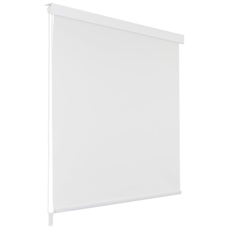 Estore de rolo para o duche 160x240 cm branco-Cortinas para casa de banho-Home Retail