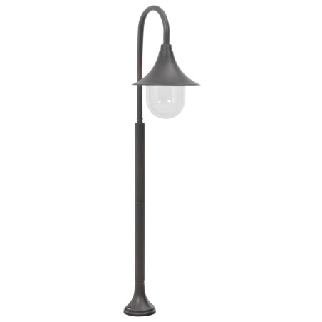 Candeeiro de pé para jardim E27 120 cm alumínio bronze