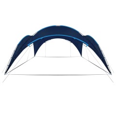 Tenda para festas arqueada 450x450x265 cm azul-escuro