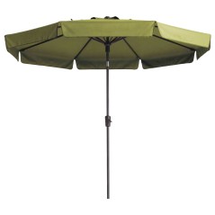 Madison Guarda-sol Flores Luxe 300 cm redondo verde salva