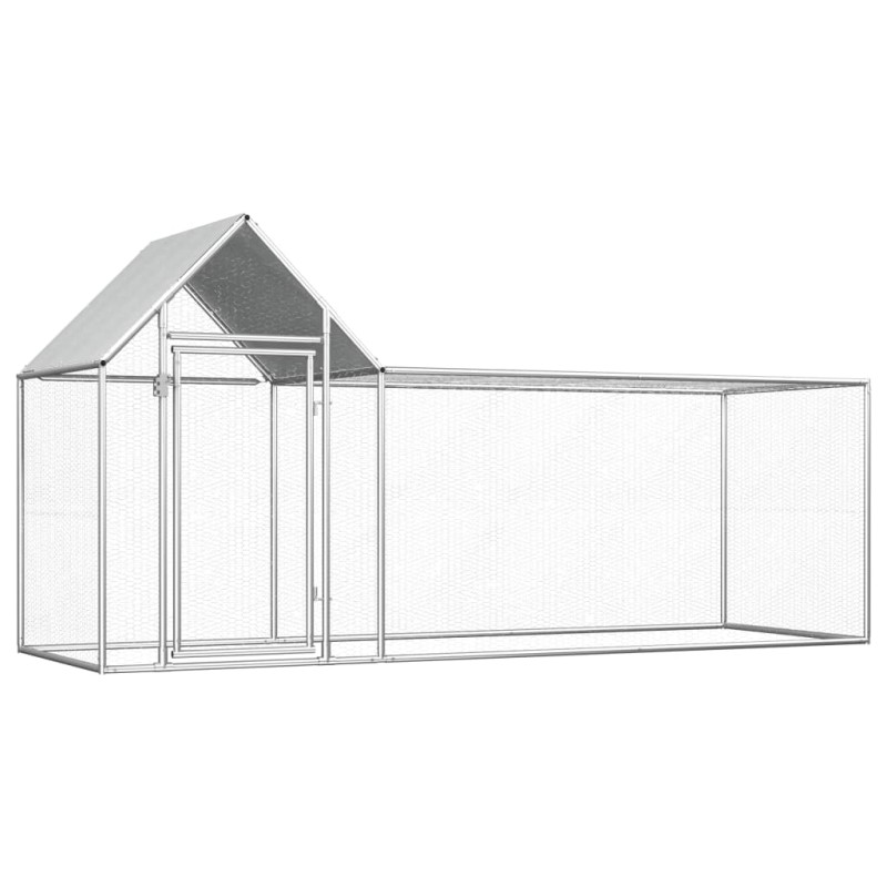 Galinheiro 3x1x1,5 m aço galvanizado-Casotas e gaiolas para animais pequenos-Home Retail