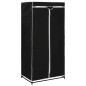 Roupeiro 75x50x160 cm preto