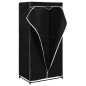 Roupeiro 75x50x160 cm preto