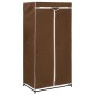 Roupeiros 2 pcs 75x50x160 cm castanho