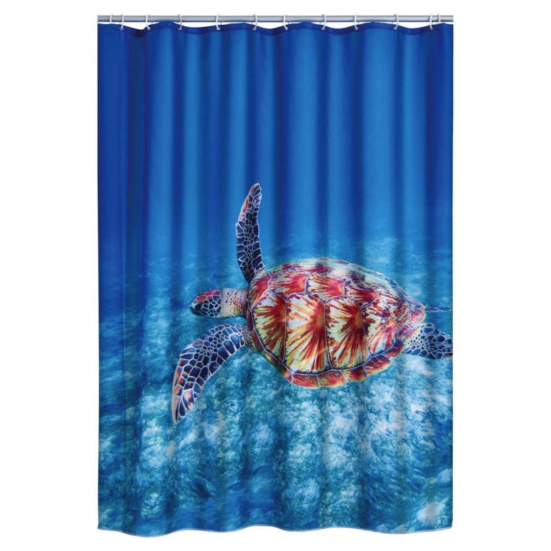 RIDDER Cortina de duche Turtle 180x200 cm-Cortinas para casa de banho-Home Retail