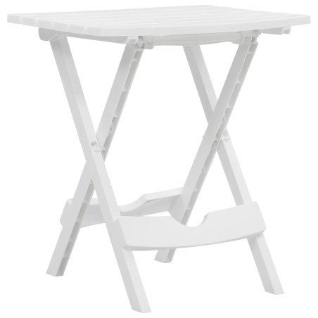 Mesa de jardim dobrável 45,5x38,5x50 cm branco