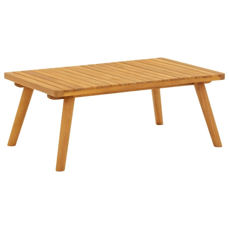 Mesa de centro p/ jardim 90x55x35 cm madeira de acácia maciça-Unidades de sofá com módulos externos-Home Retail