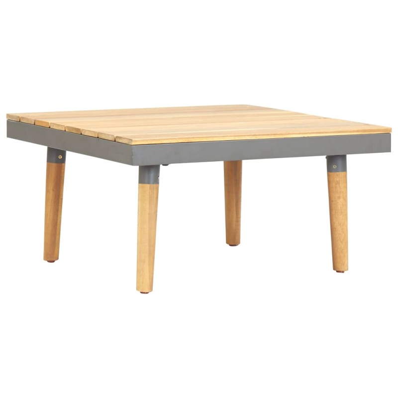 Mesa de centro p/ jardim 60x60x31,5 cm madeira de acácia maciça-Mesas de centro-Home Retail