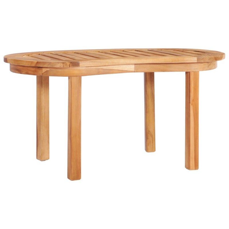 Mesa de centro 90x50x45 cm madeira de teca maciça-Mesas de centro-Home Retail