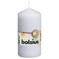 Bolsius Velas cilíndricas 10 pcs 120x58 mm branco