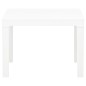 Bancos de jardim 2 pcs plástico branco