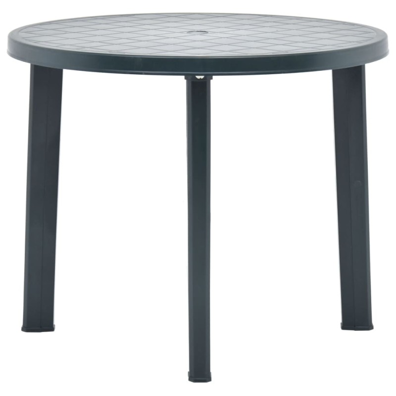 Mesa de jardim 89 cm plástico verde-Mesas de jardim-Home Retail