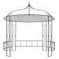 Gazebo redondo 300x290 cm branco