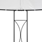 Gazebo redondo 300x290 cm branco