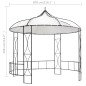 Gazebo redondo 300x290 cm branco