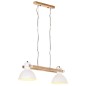 Candeeiro suspenso industrial 25 W 109 cm E27 branco