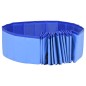 Piscina para cães dobrável 300x40 cm PVC azul