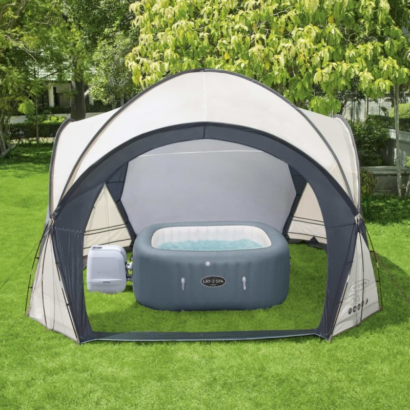 Bestway Lay-Z-Spa Tenda cúpula banheiras hidromassagem 390x390x255 cm-Acessórios para piscinas e spa-Home Retail