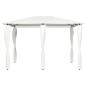 Gazebo 3x4x2,6 m com capas para postes 160 g/m² cor creme