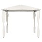 Gazebo 3x3x2,6 m com capas postes 160 g/m² cor creme