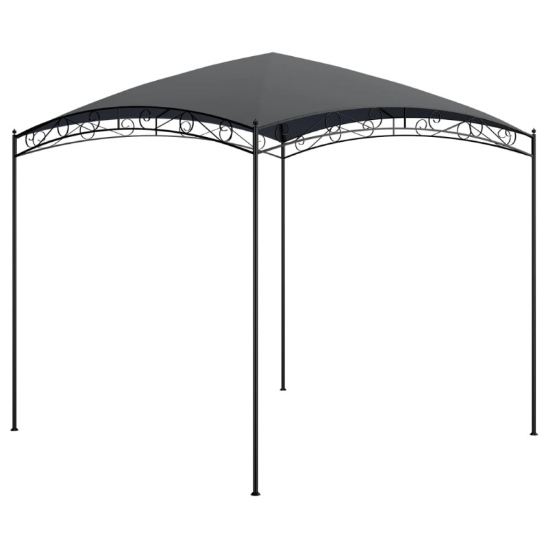 Gazebo 3x3x2,65 m 180 g/m² antracite-Toldos e gazebos-Home Retail