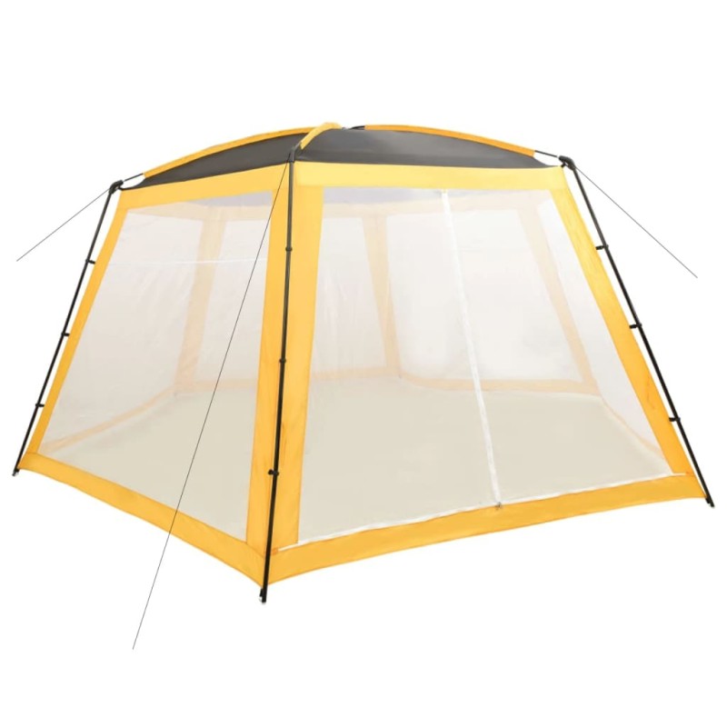 Tenda para piscina 660x580x250 cm tecido amarelo-Acessórios para piscinas e spa-Home Retail