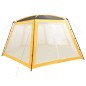 Tenda para piscina 660x580x250 cm tecido amarelo