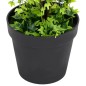 Planta artificial buxo com vaso 100 cm verde