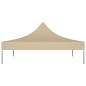 Teto para tenda de festas 2x2 m 270 g/m² cor bege