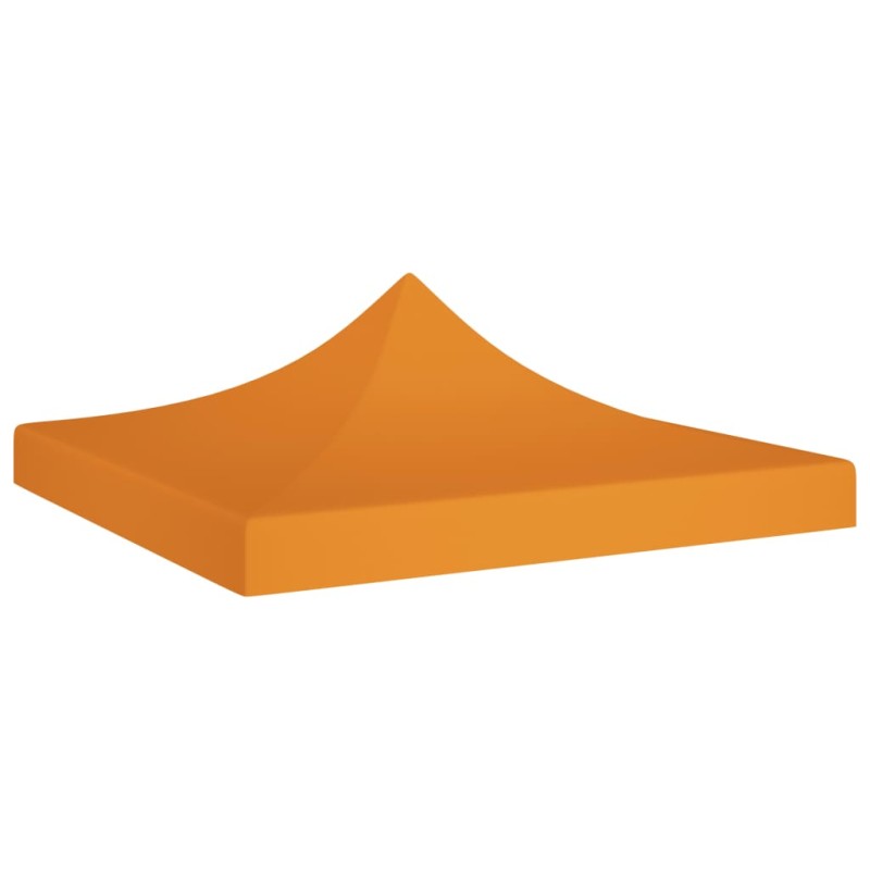 Teto para tenda de festas 2x2 m 270 g/m² laranja-Topos para toldos e gazebos-Home Retail