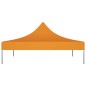 Teto para tenda de festas 2x2 m 270 g/m² laranja