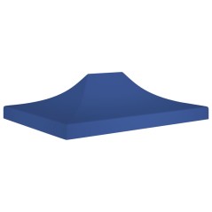 Teto para tenda de festas 4,5x3 m 270 g/m² azul