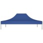 Teto para tenda de festas 4,5x3 m 270 g/m² azul