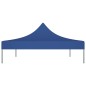 Teto para tenda de festas 4,5x3 m 270 g/m² azul