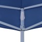 Teto para tenda de festas 4,5x3 m 270 g/m² azul