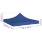 Teto para tenda de festas 2x2 m 270 g/m² azul