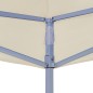 Teto para tenda de festas 4x3 m 270 g/m² cor creme