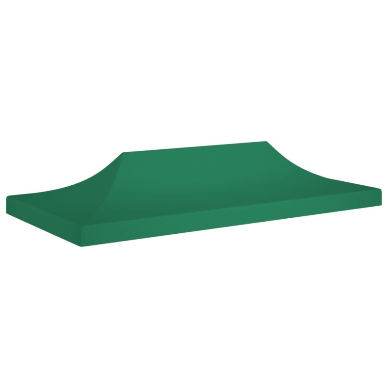 Teto para tenda de festas 6x3 m 270 g/m² verde-Topos para toldos e gazebos-Home Retail