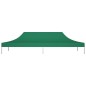 Teto para tenda de festas 6x3 m 270 g/m² verde