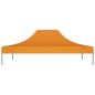 Teto para tenda de festas 4,5x3 m 270 g/m² laranja