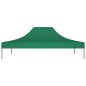 Teto para tenda de festas 4x3 m 270 g/m² verde