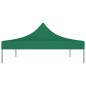 Teto para tenda de festas 4x3 m 270 g/m² verde