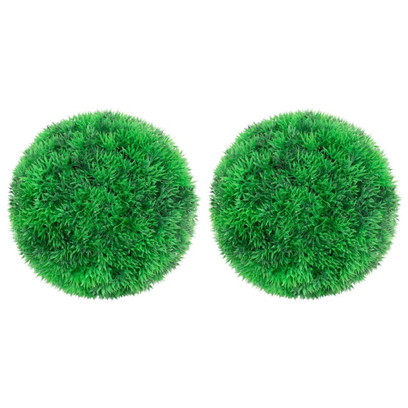 Bolas de buxos artificiais 2 pcs 22 cm-Flores sintéticas-Home Retail