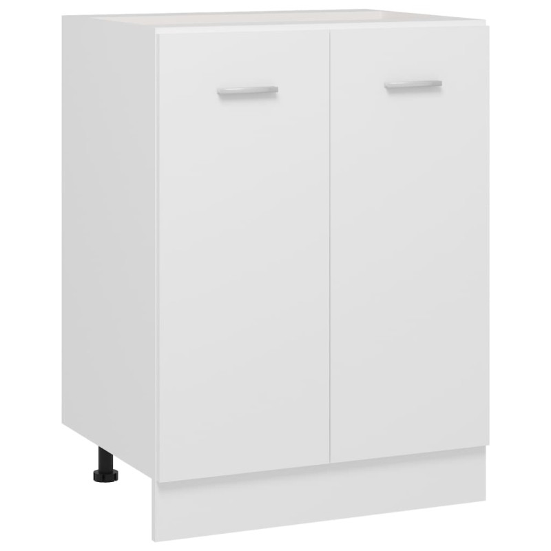 Armário inferior 60x46x81,5 cm derivados de madeira branco-Armários de cozinha-Home Retail