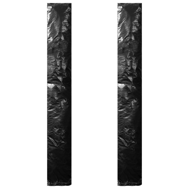 Capas para guarda-sol 2 pcs com fecho de correr PE 175 cm-Capas para guarda-sóis-Home Retail