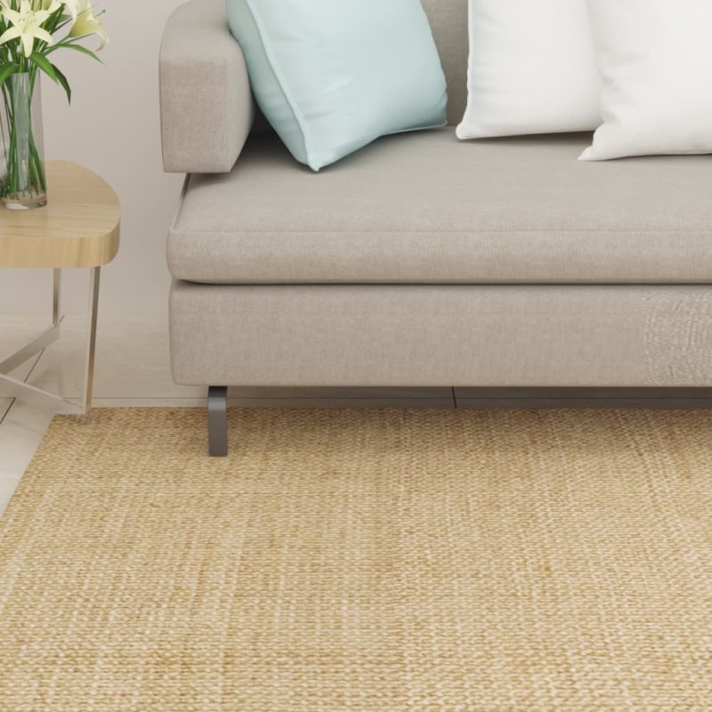 Tapete sisal natural 100x100 cm-Tapetes-Home Retail