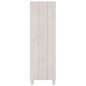 Estante HAMAR 85x35x112 cm pinho maciço branco