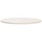 Tampo de mesa pinho maciço Ø80x2,5 cm branco