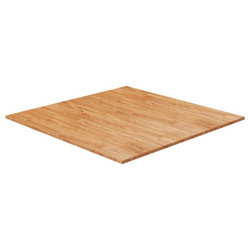 Tampo mesa quadrado 90x90x2,5cm carvalho tratado castanho-claro-Tampos de mesa-Home Retail